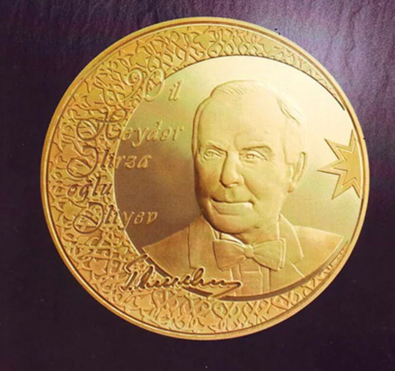 Heydər Əliyevin 100 illiyinə qızıl sikkələr hazırlanacaq