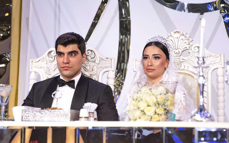 Xatunun oğlunun toyu oldu- Video