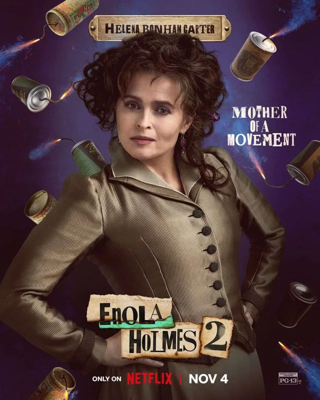 “Enole Holmes 2”nin personaj posterləri