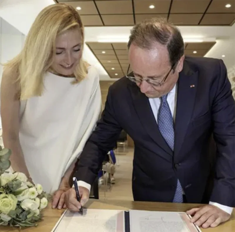 Məşhur aktrisa keçmiş Prezidentlə evləndi