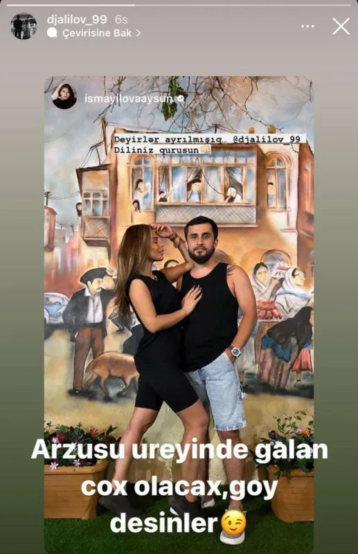 Bu da ayrılıq iddialarına cavab