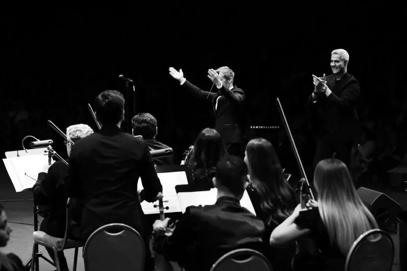 Alessandro Safina azərbaycanlı musiqiçilərlə eyni səhnədə!