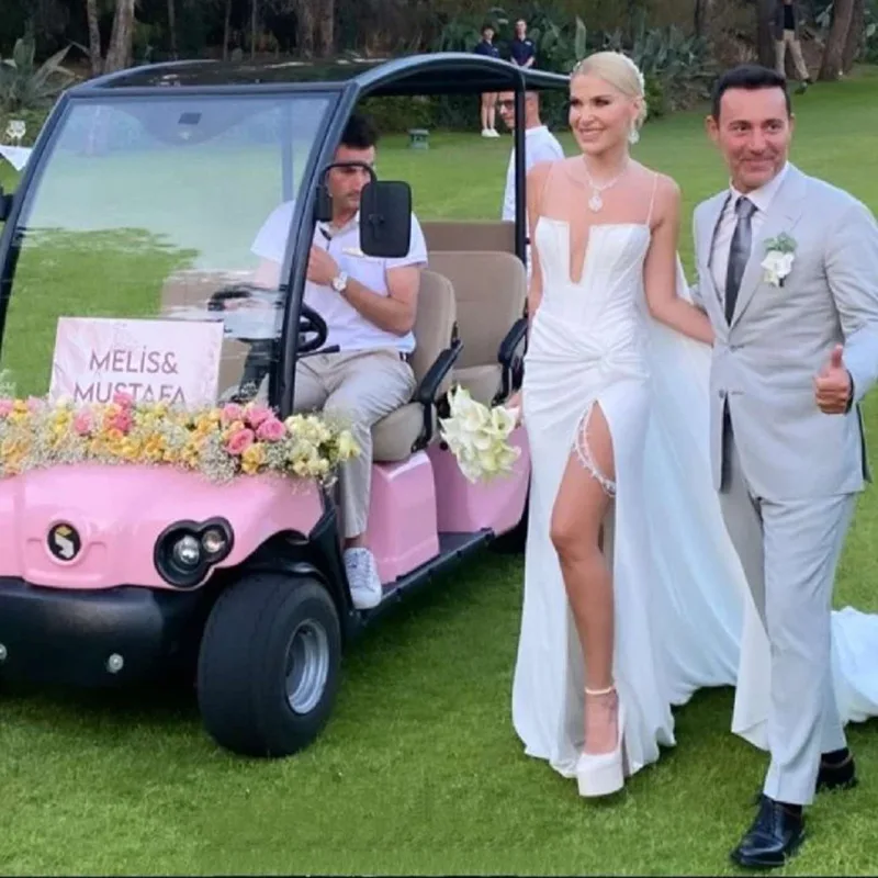 Mustafa ilə Melisin toyu oldu
