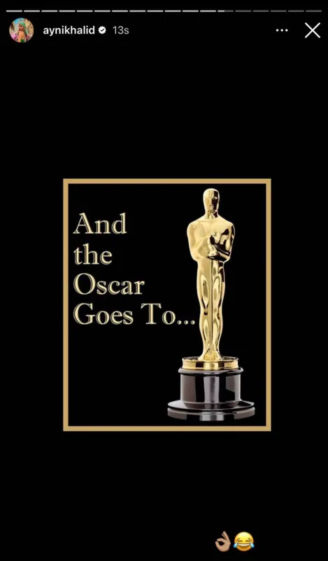 Aynişandan Kənana “Oskar”lı cavab