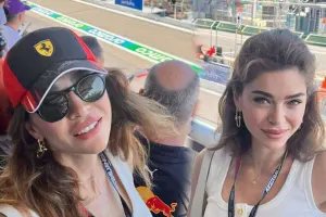 Öykü Çelik “Formula 1”i izlədi