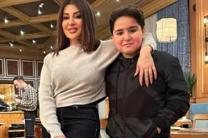 Fatimə oğlu Hüseynlə