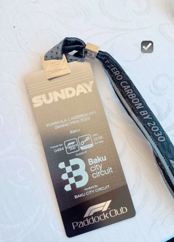 Öykü Çelik “Formula 1”i izlədi