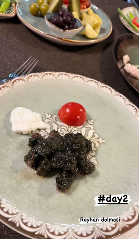 Öykü Çelik “Formula 1”i izlədi