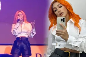 Röya səhnədən Demetə səsləndi