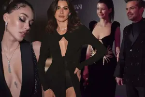 Məşhurlar mərasimdə dəb yarışına girdi