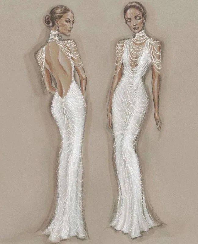 500 metrdən çox parça... - CeyLo-nun gəlinlikləri!