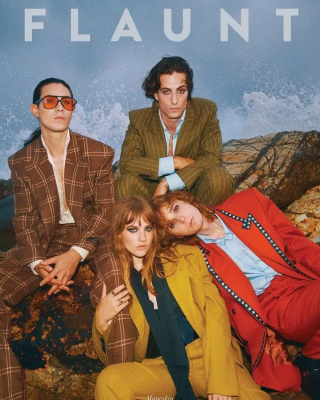 “Maneskin” kamera qarşısında