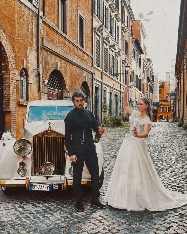 İpeklə Ufukdan yeni nikah fotoları