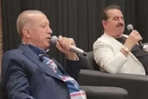 Ərdoğan Tatlıseslə birgə mahnı oxudu