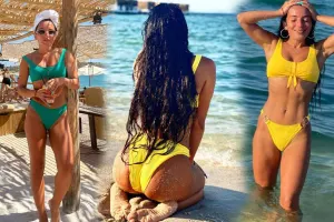 Dilarədən cəsarətli pozalar