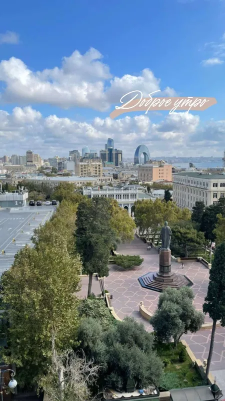 Anastasiyanın qızı Bakıya gəldi