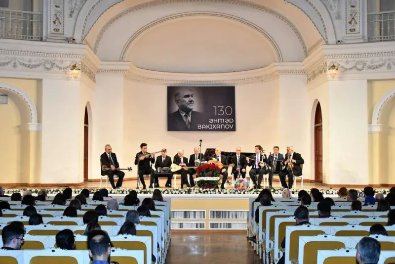 Əhməd Bakıxanovun 130 illiyi keçirildi