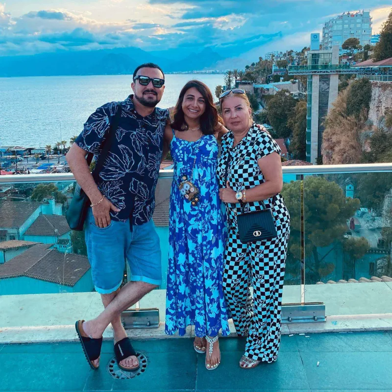 Gəlin və qayınatadan yeni fotolar