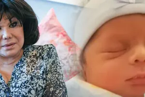 Flora Kərimovanın nəvəsinin fotoları