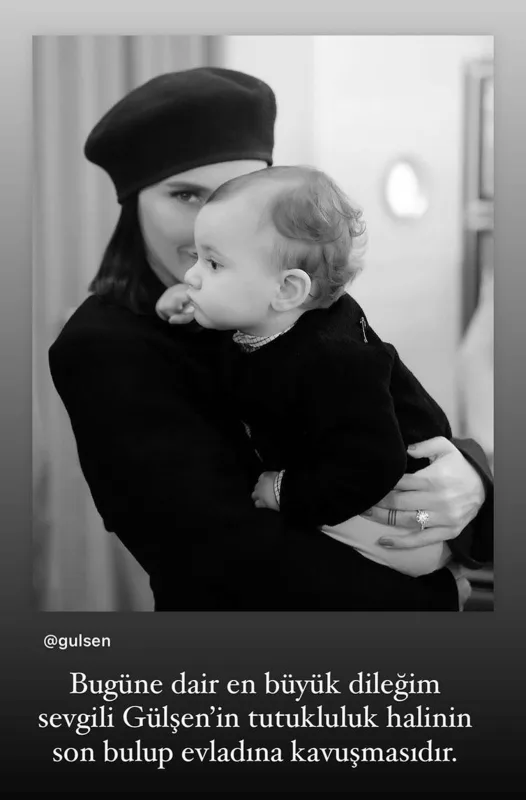 Doğum günündə Gülşenin həbsdən çıxmağını dilədi