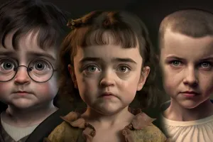 Məşhur obrazlar fərqli tərzdə