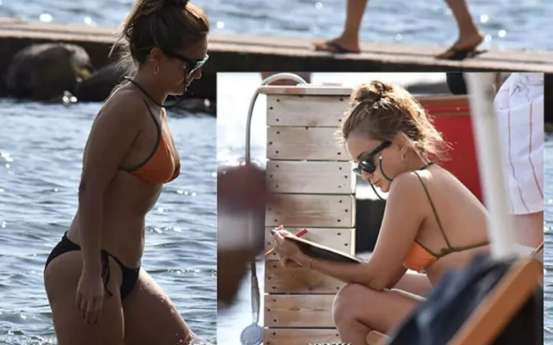 Damlanın çimərlik keyfi