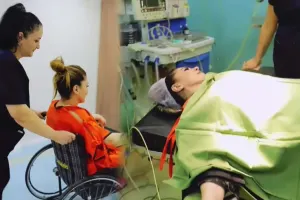 Xatun yenidən estetik əməliyyat etdirib