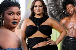 Geyimləri ilə gecəyə damğa vurdular