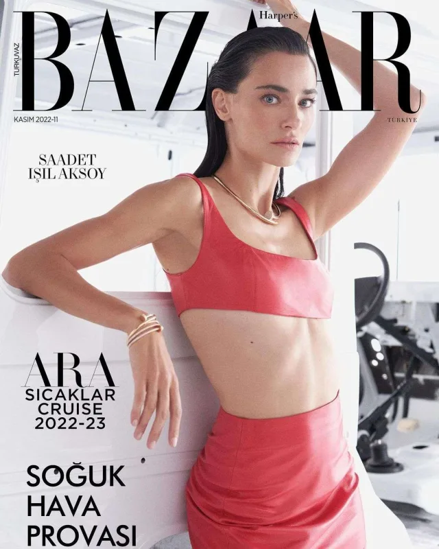 Saadet dünyaca məşhur jurnalın siması oldu