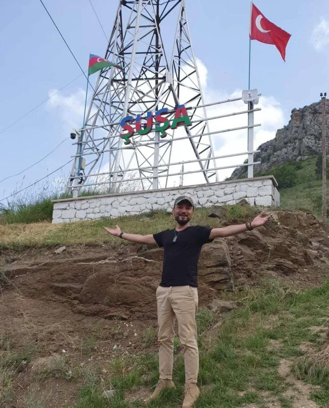 Faiq Ağayev Şuşadan fotolar paylaşdı