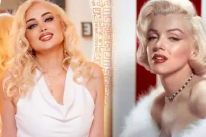 Xalq artistini Merilinə bənzətdilər