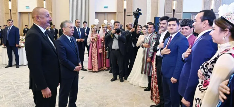 Prezidentlər konsert izlədi