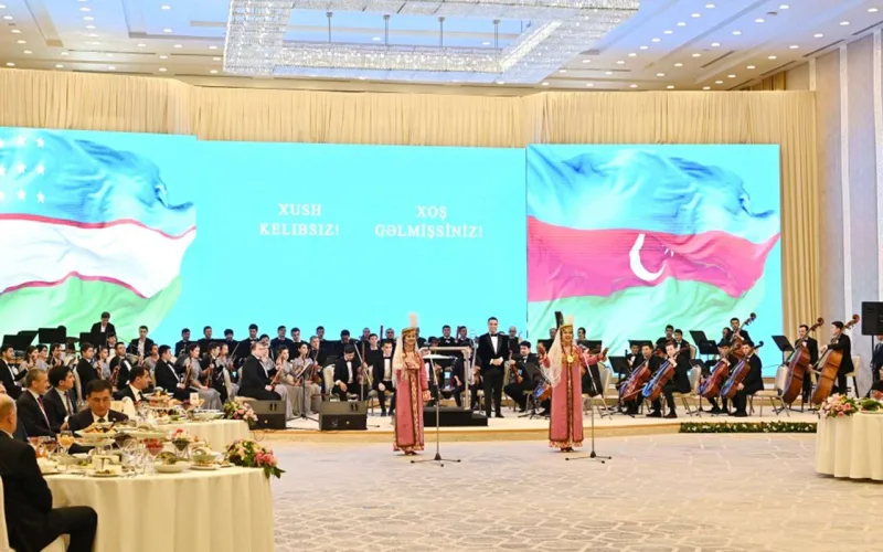 Prezidentlər konsert izlədi