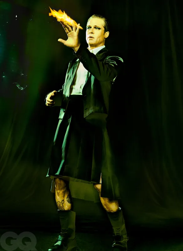 Bred Pitt 5 il sonra “GQ” üçün kamera qarşısında