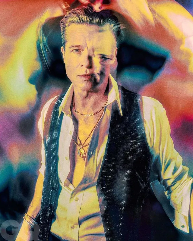 Bred Pitt 5 il sonra “GQ” üçün kamera qarşısında