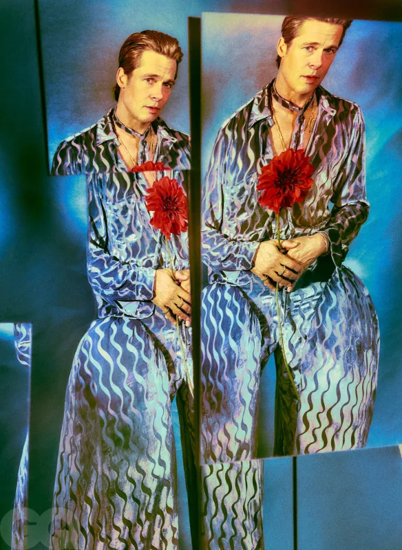 Bred Pitt 5 il sonra “GQ” üçün kamera qarşısında