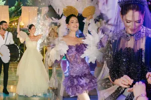 Xınasında 3 geyim dəyişdi