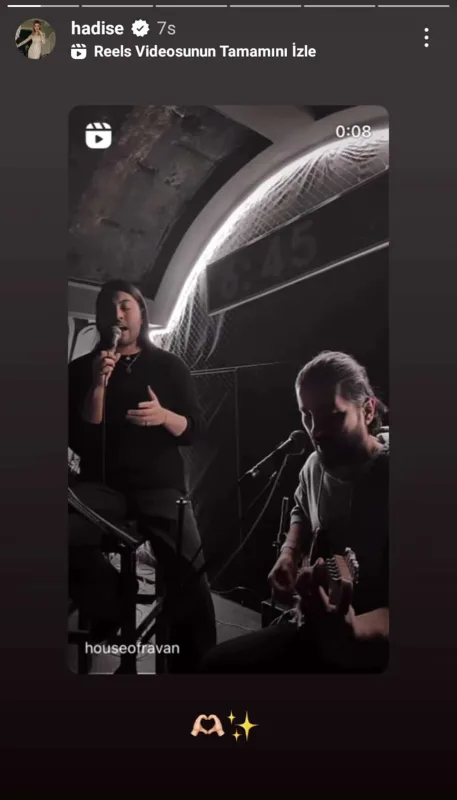 Hadise azərbaycanlı gəncləri paylaşdı - Video