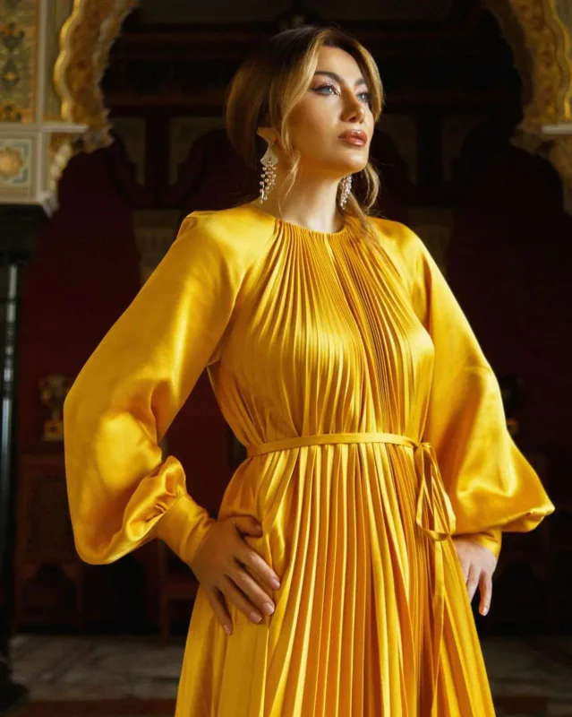 Ruhi Əliyeva Tağıyevin ev muzeyində