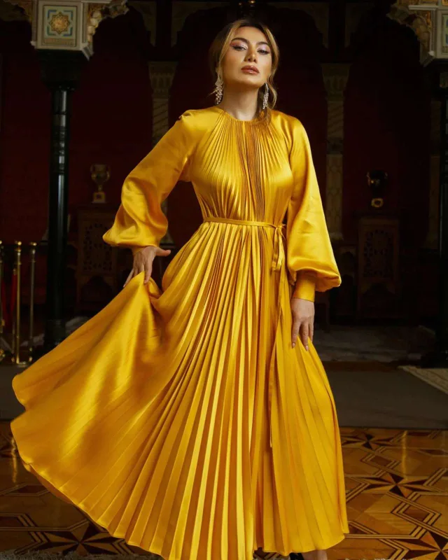 Ruhi Əliyeva Tağıyevin ev muzeyində