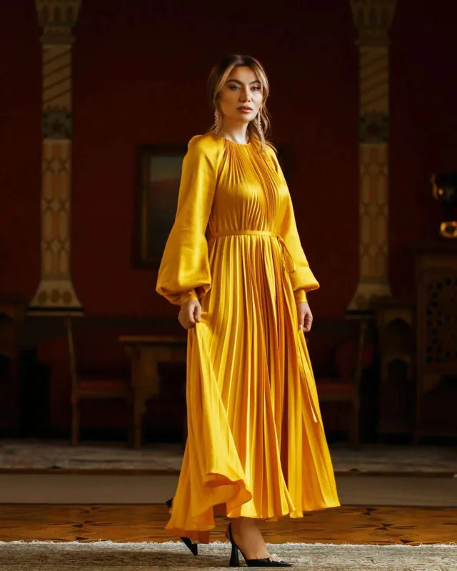 Ruhi Əliyeva Tağıyevin ev muzeyində