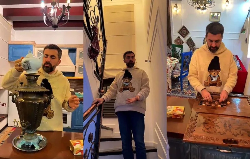 Zaurla Günayın Qəbələdəki evi - Fotolar