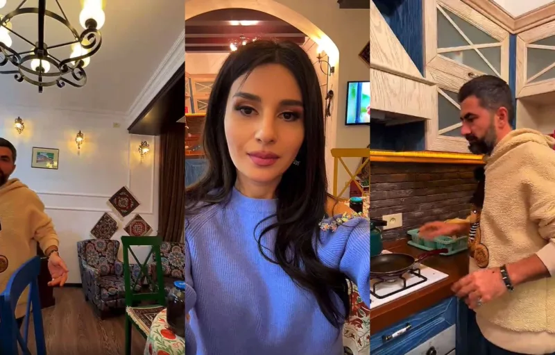 Zaurla Günayın Qəbələdəki evi - Fotolar