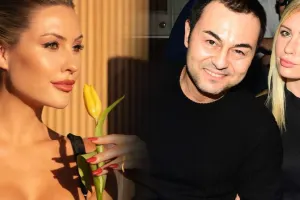 Serdarın keçmiş xanımı yeni sevgilisi ilə...