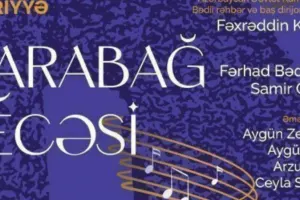 “Qarabağ gecəsi” adlı xeyriyyə konserti təşkil olundu