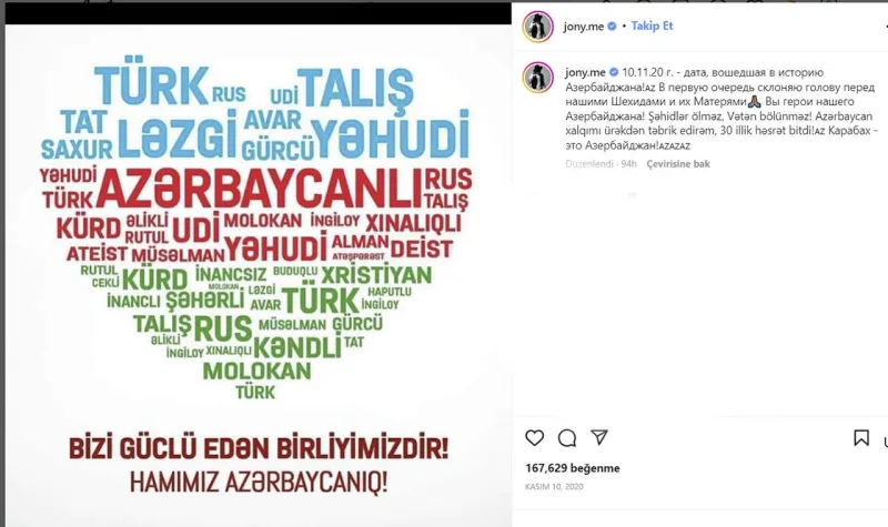 Kəlbəcərdə konsert verən Coniyə sərt tənqid