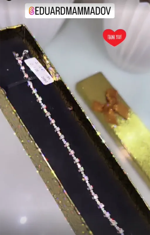 Eduard Məmmədov sevgilisinin ad günündə