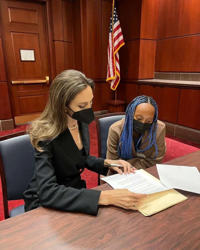 Ancelina BMT-dəki vəzifəsindən ayrıldı