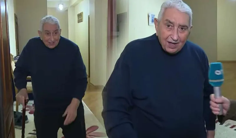 Öldü deyilən Arif Babayevin evindən reportaj