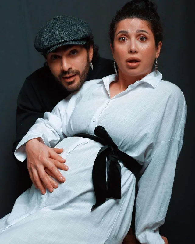 İbrahimdən hamilə xanımıyla fotosessiya